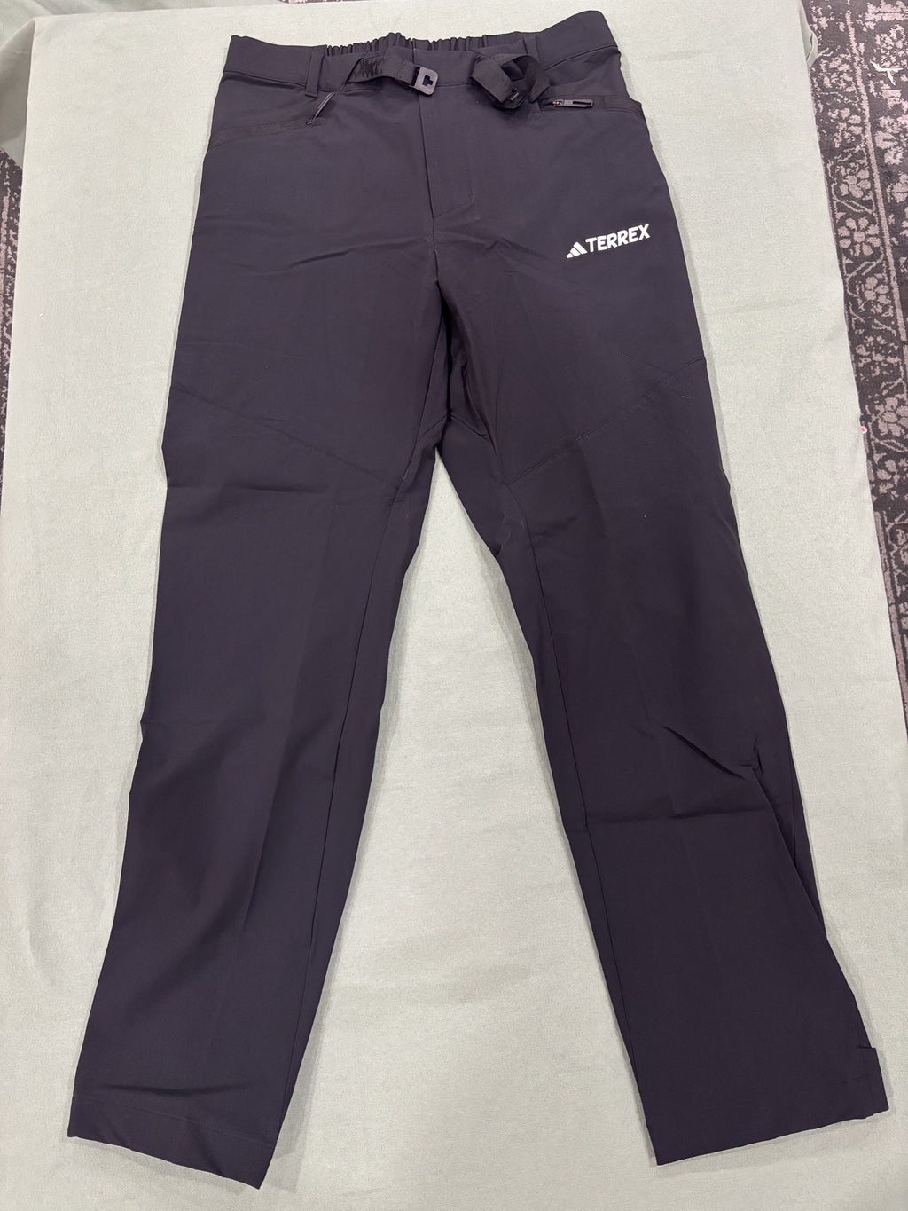 Adidas Terrex Xperior Black Outdoor Pants 34" Waist