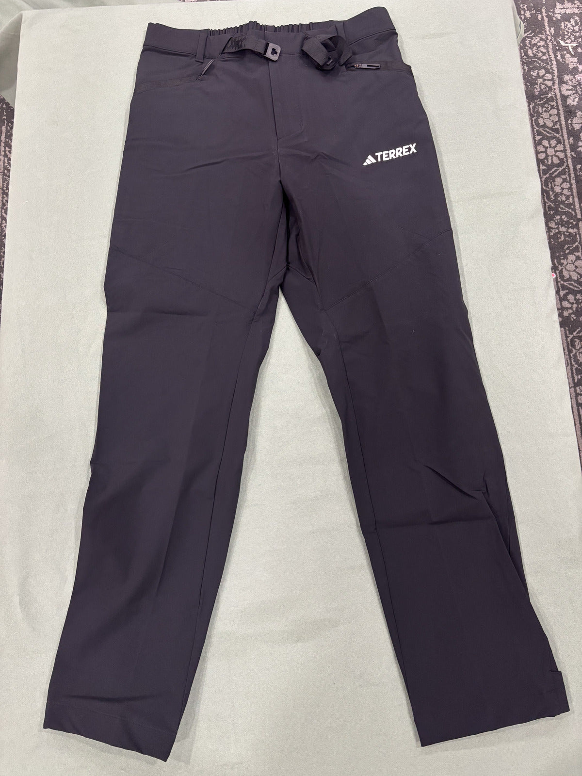 Adidas Terrex Xperior Black Outdoor Pants 34" Waist