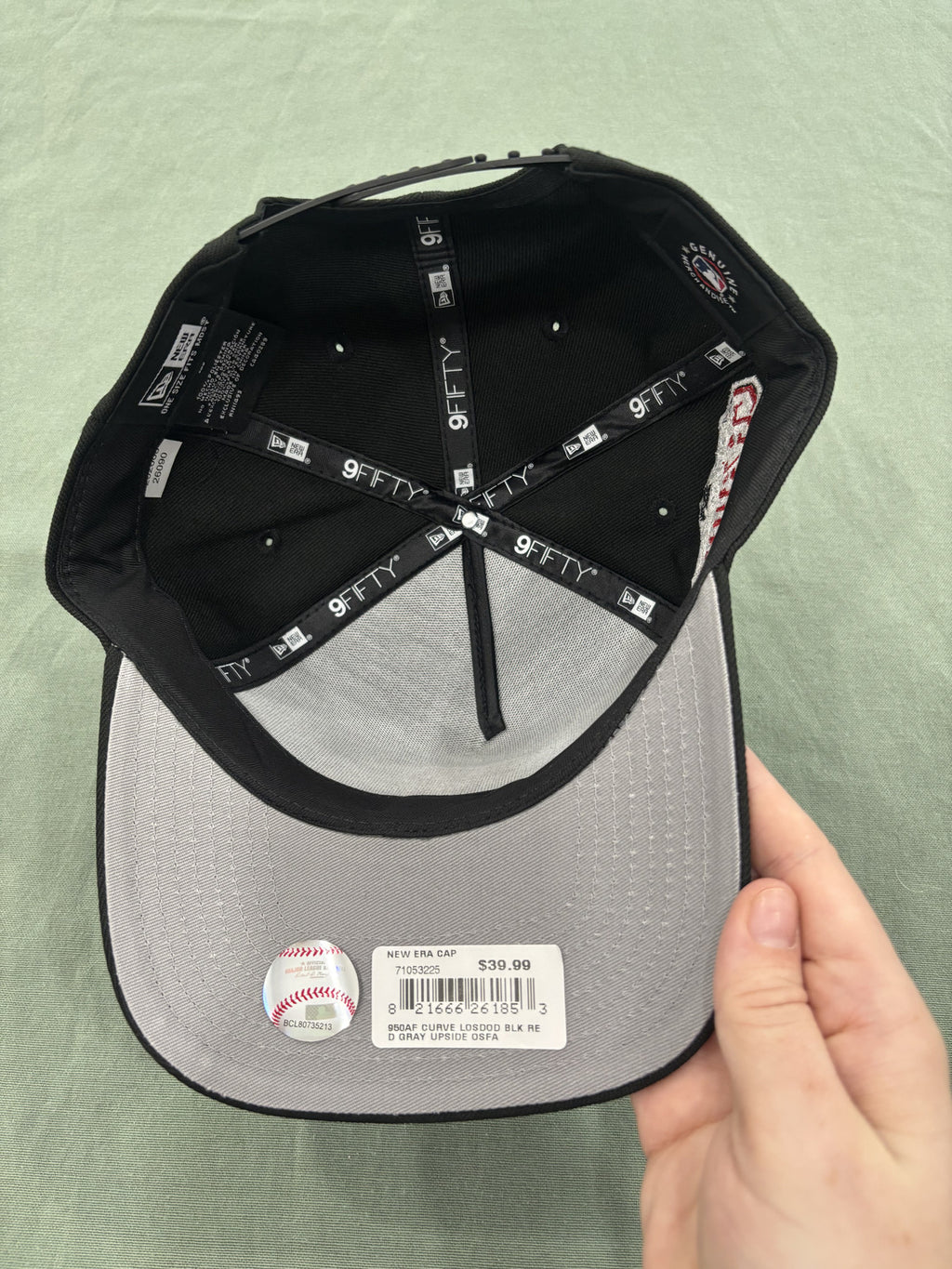 New Era Dodgers 9FIFTY Back 2 Back WS Champs Hat black