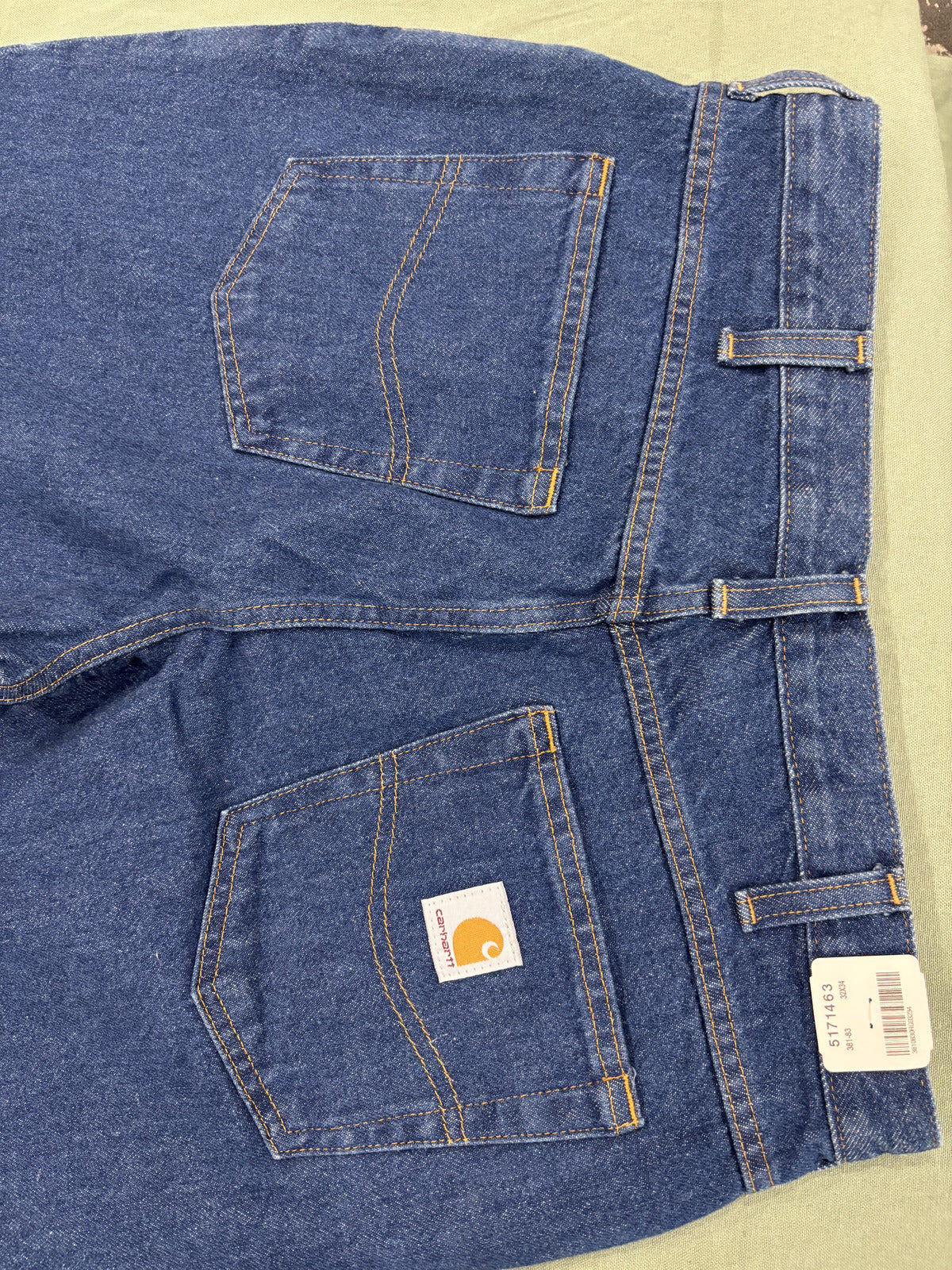 Carhartt Relaxed Fit Blue Denim Jeans Size 32x34