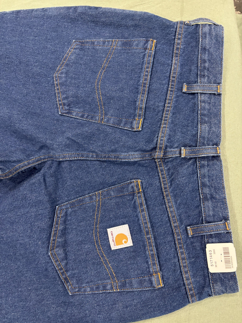Carhartt Relaxed Fit Blue Denim Jeans Size 40/36
