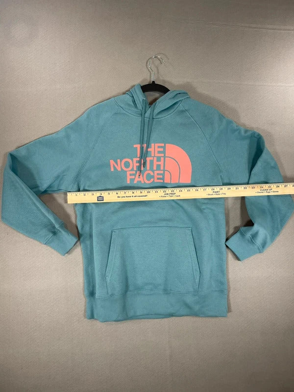 The North Face Women's Half Dome Hoodie in Algae Blue, SizeL