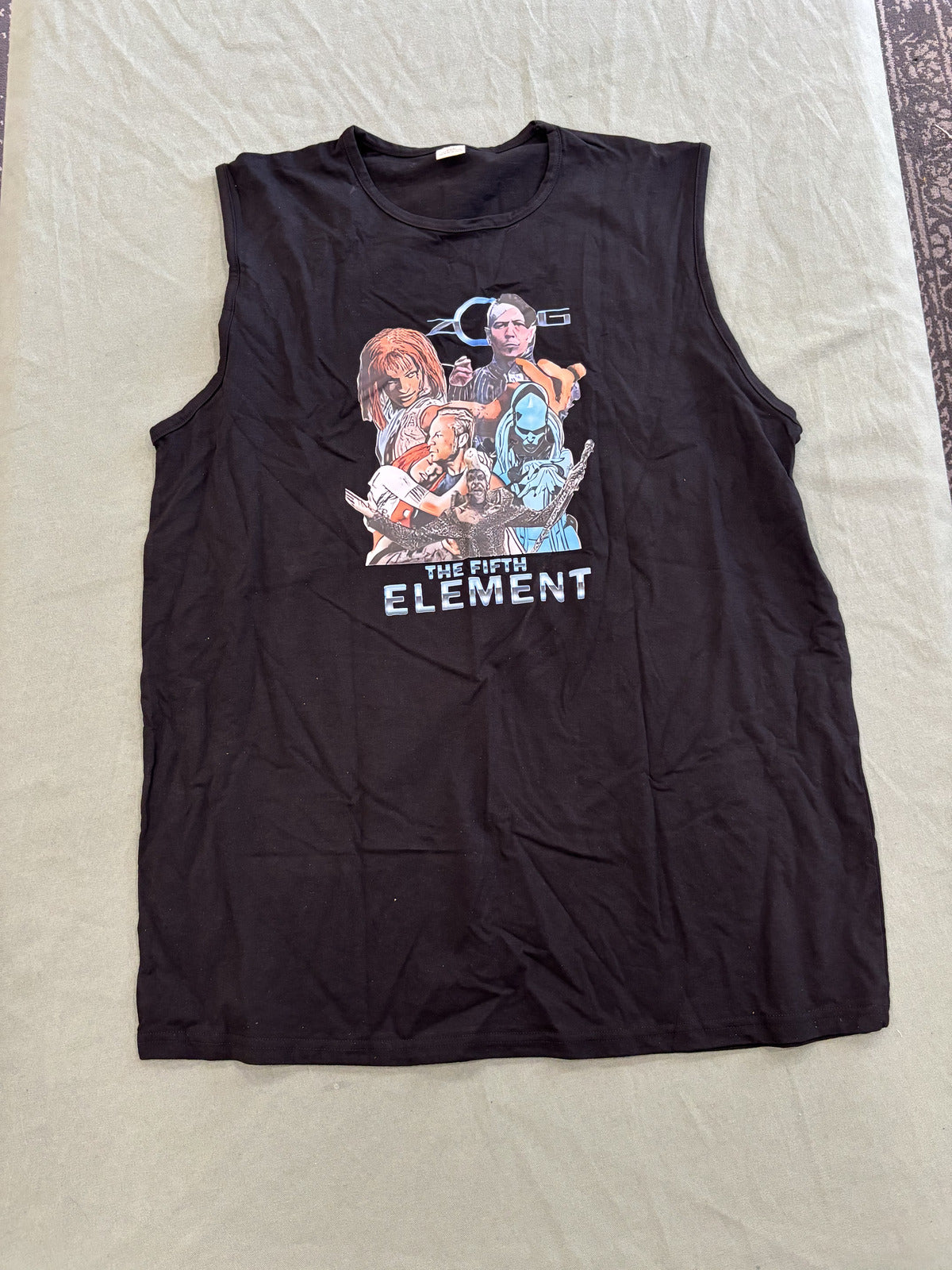 The Fifth Element Sleeveless Graphic T-Shirt 2XL