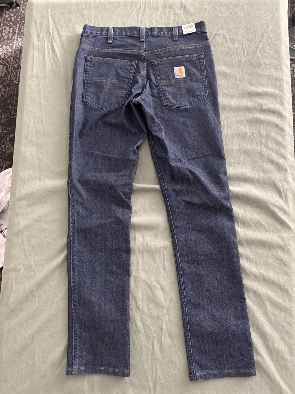 Carhartt Relaxed Fit Denim Jeans Blue Size 0 Rg