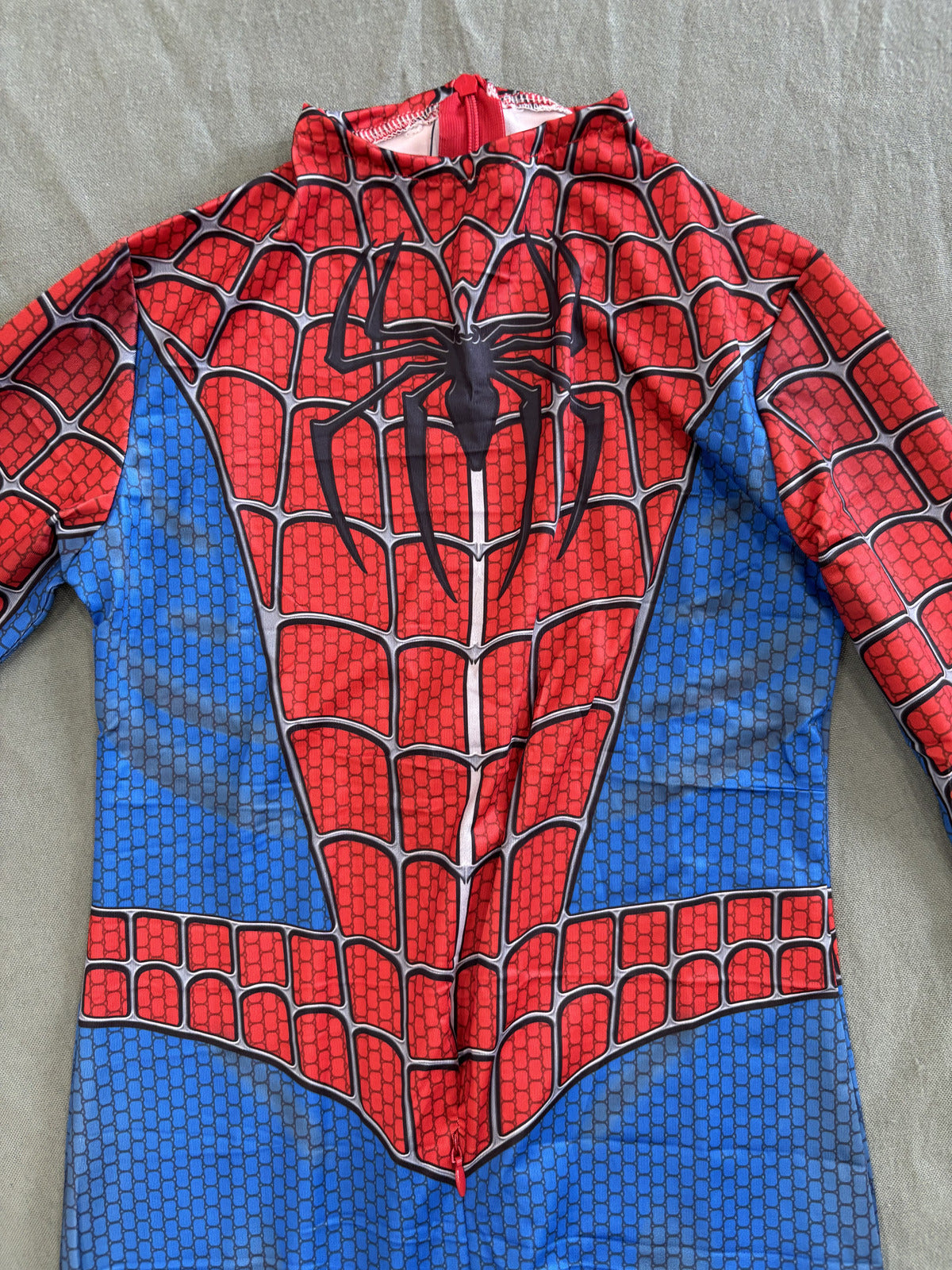 Spider-Man Kids Costume with Mask - Red and Blue Superhero J