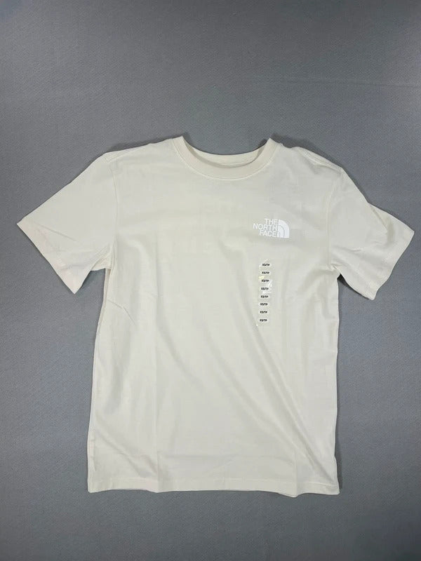 The North Face Women's Throwback SS Tee White Dune X-Small