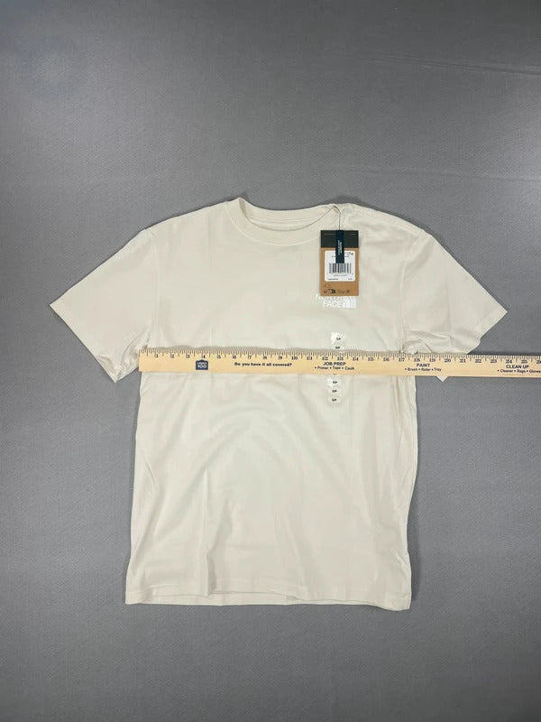 The North Face W Evo Throwback SS Tee White Dune Small