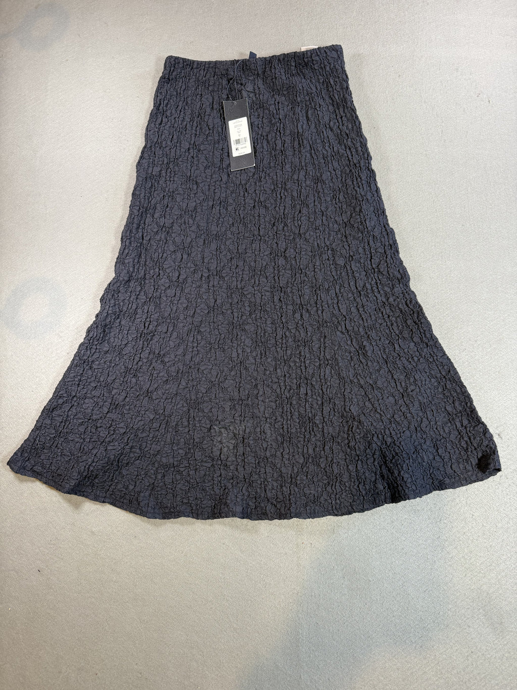 Veronica Beard Textured Midi Skirt in Black Size XS