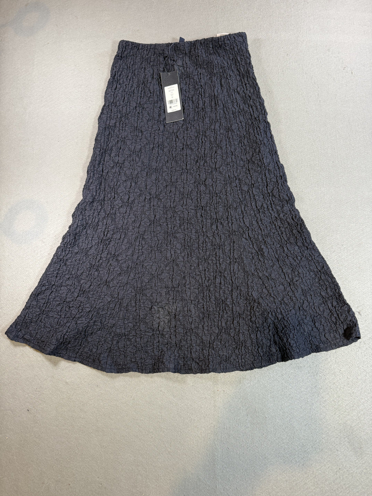 Veronica Beard Textured Midi Skirt in Black Size XS