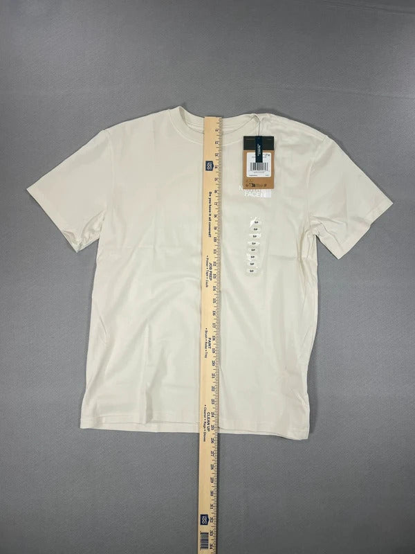The North Face W Evo Throwback SS Tee White Dune Small