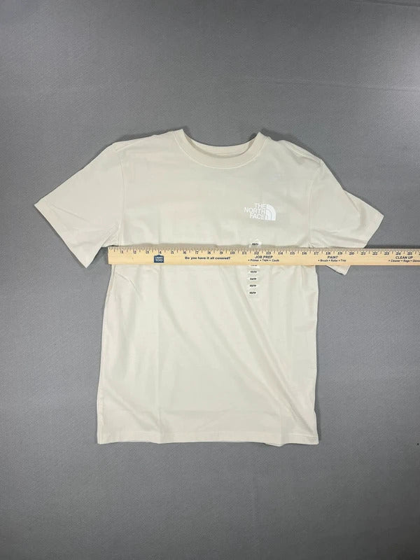 The North Face Women's Throwback SS Tee White Dune X-Small