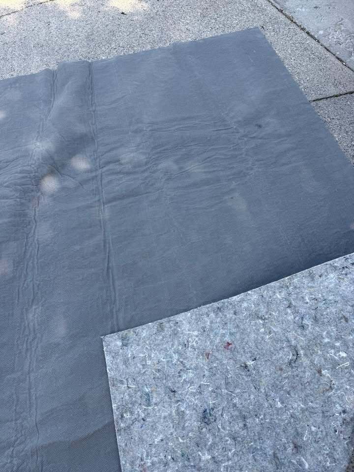 Heavy Duty Gray Carpet Underlay Padding