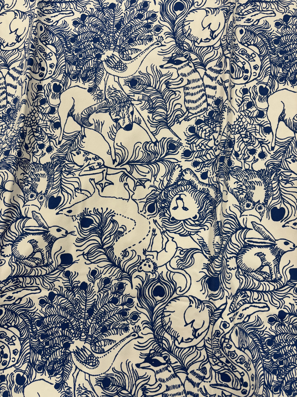 Lilly Pulitzer Blue and White Maxi Dress - XL