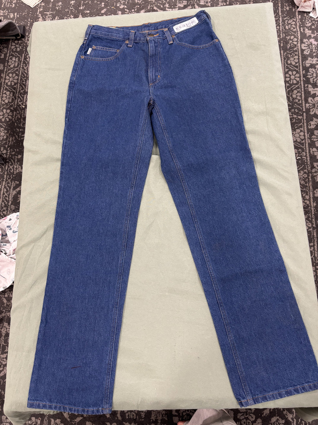 Carhartt Relaxed Fit Blue Denim Jeans Size 32x34