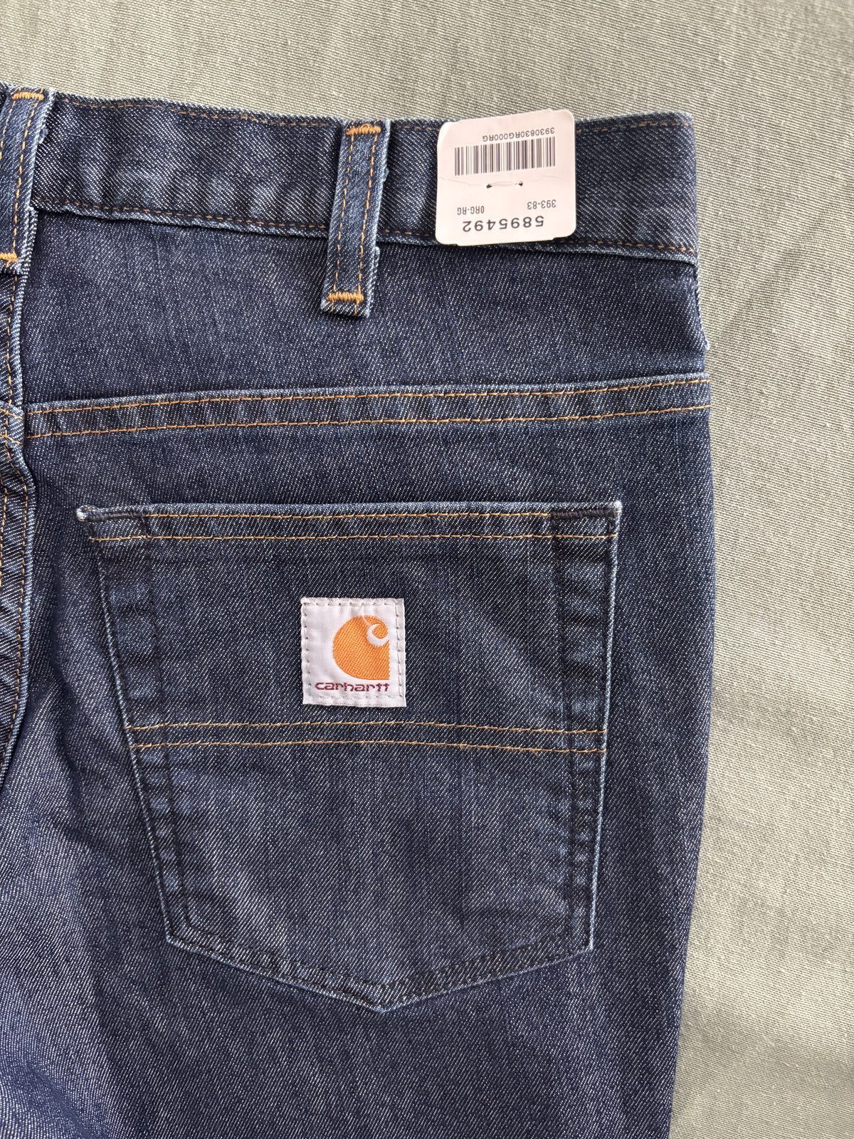Carhartt Relaxed Fit Denim Jeans Blue Size 0 Rg