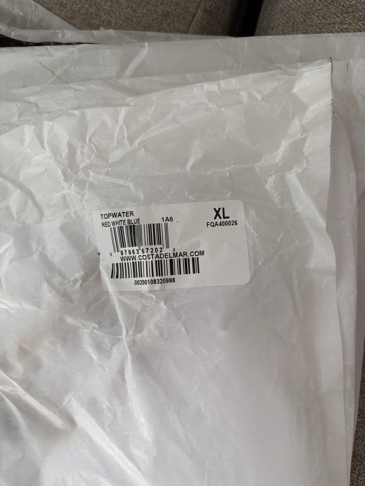 Costa White Short Sleeve T-Shirt XL Catch Release Repeat