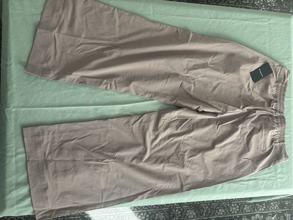 Fabletics Women's Brown Wide Leg Pants Size Large