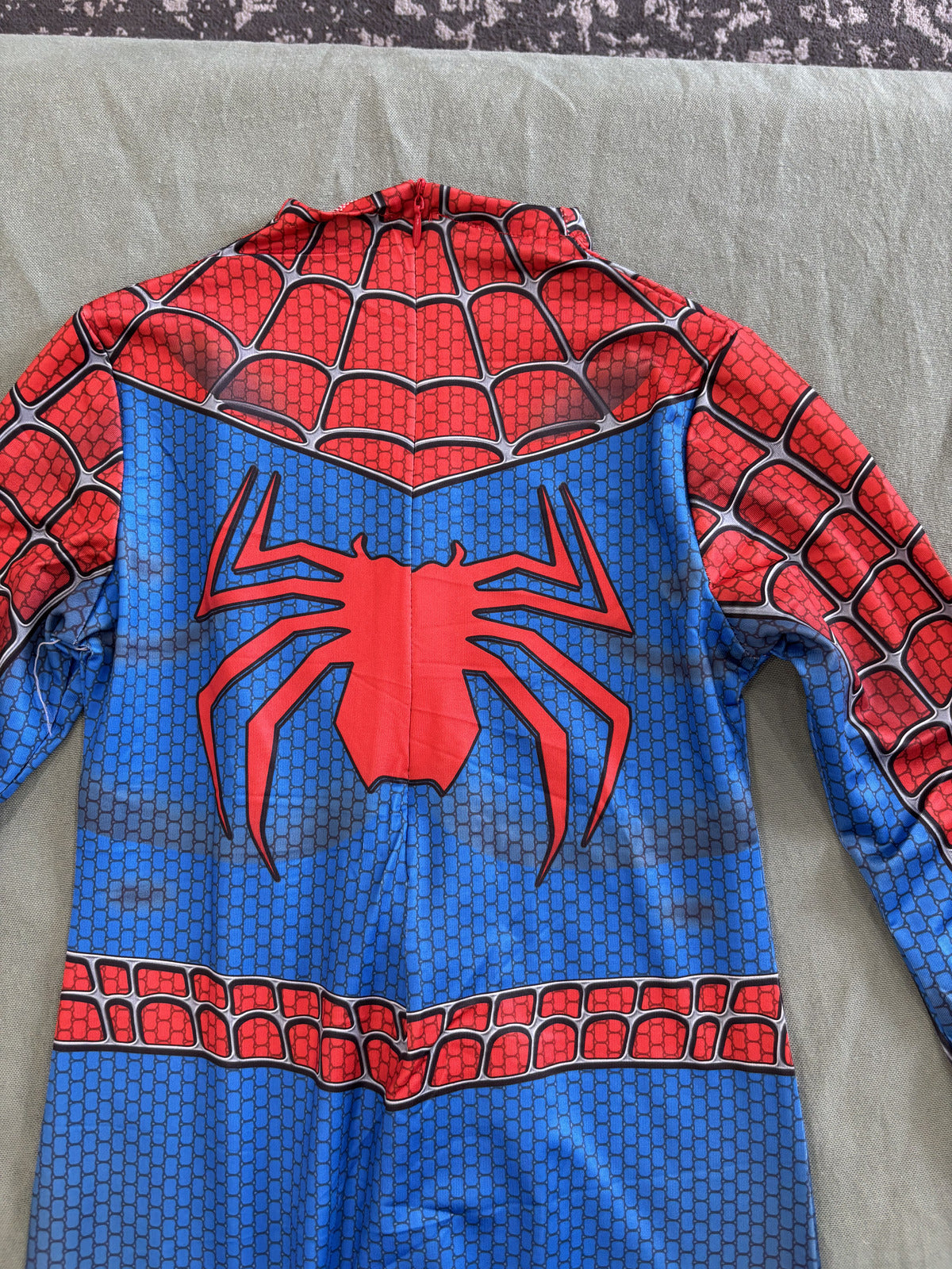 Spider-Man Kids Costume with Mask - Red and Blue Superhero J