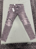 G-Star Raw 5620 3D Zip Knee Skinny Jeans in Faded Black Grey