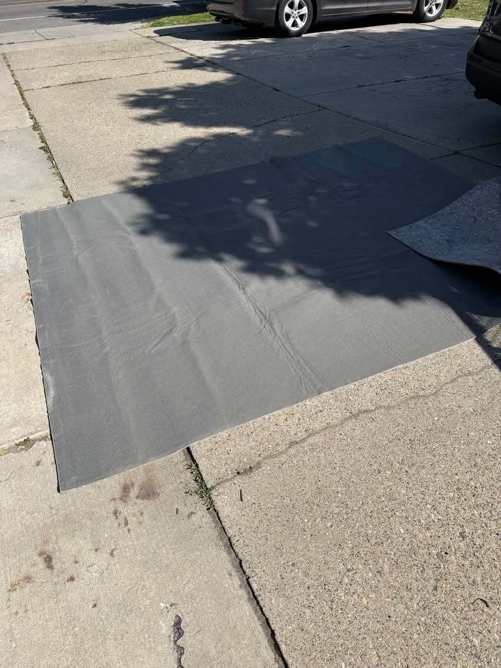 Heavy Duty Gray Carpet Underlay Padding