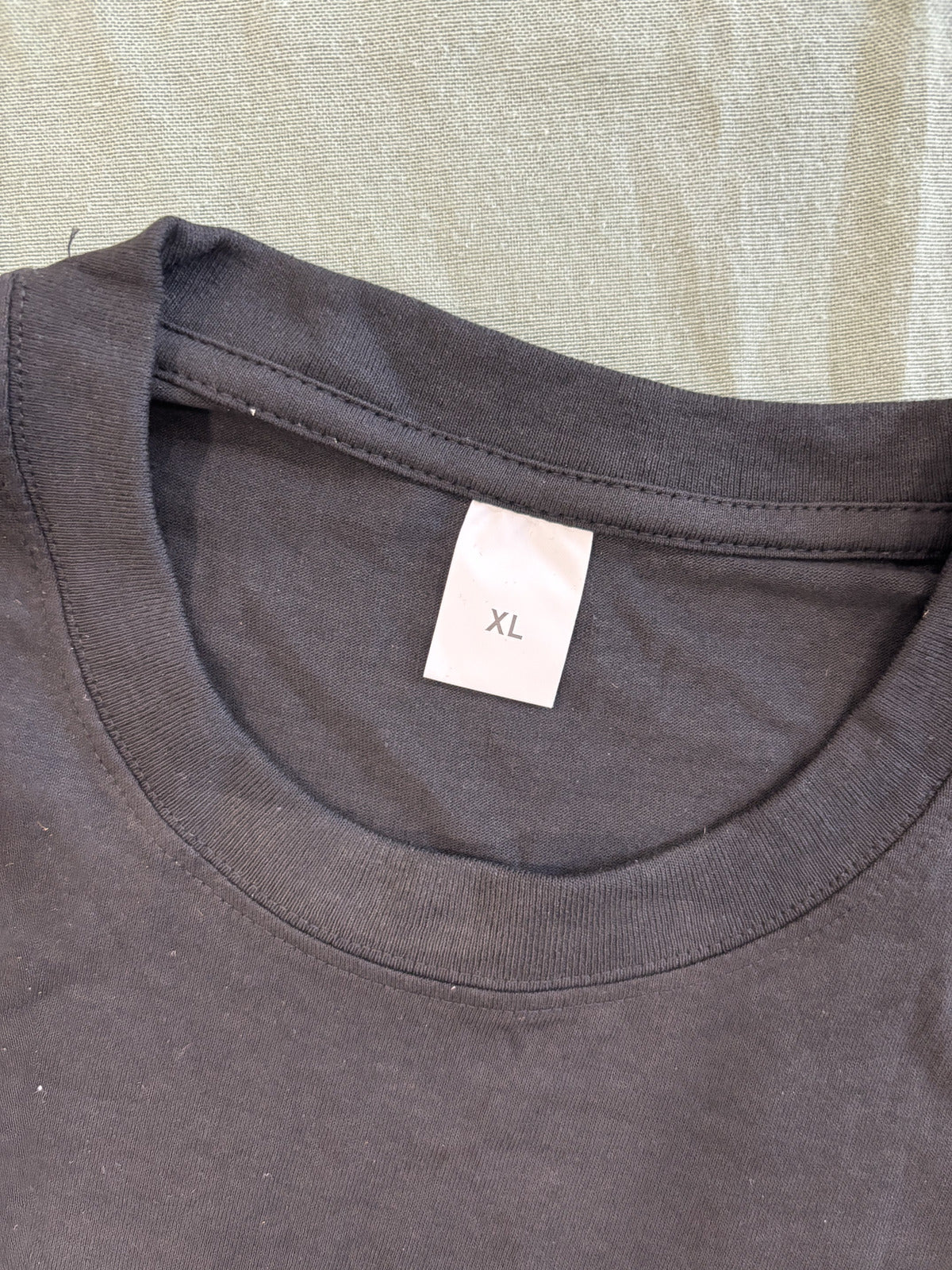 Big Meech Black Graphic T-Shirt with Curlers Design Size XL