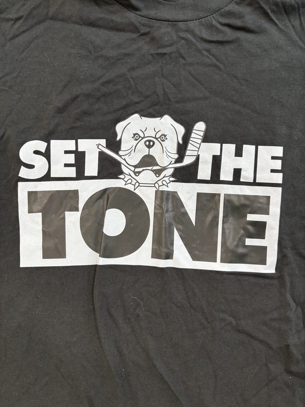 PFR New York Set The Tone Black Graphic T-Shirt Size L