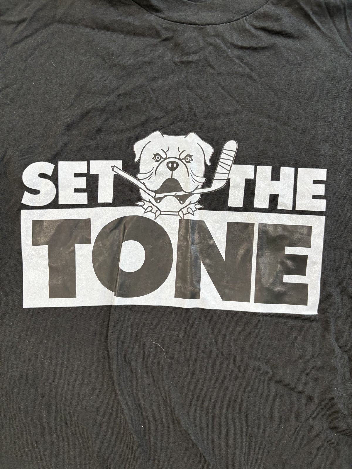 PFR New York Set The Tone Black Graphic T-Shirt Size L
