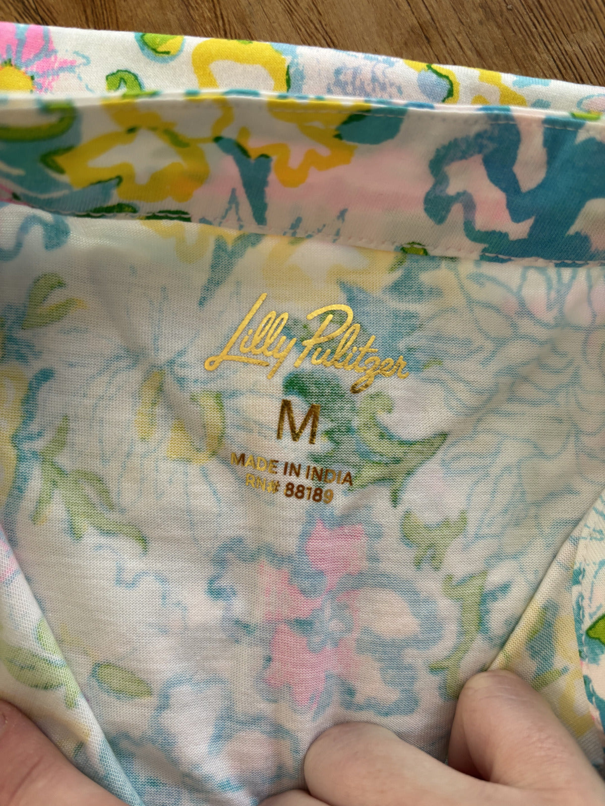 Lilly Pulitzer Carey Dress in Lilly Garden Archival Print M