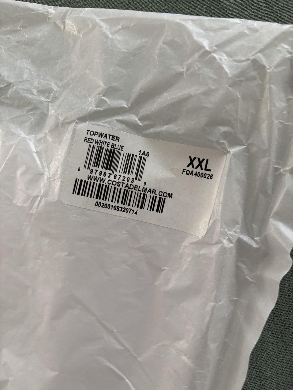 Costa White Short Sleeve Crew Neck T-Shirt XXL Logo Print