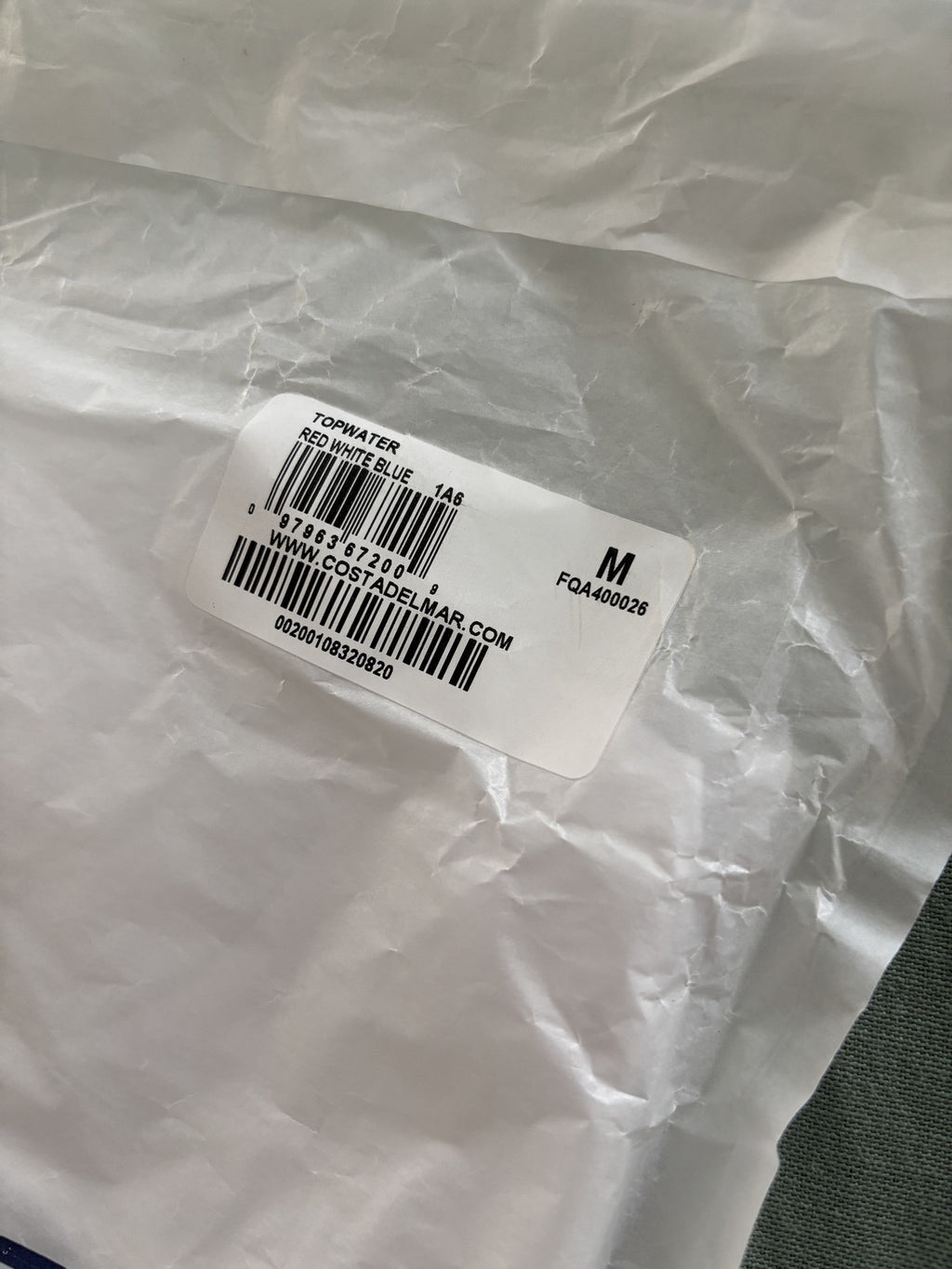 Costa White Short Sleeve T-Shirt Medium
