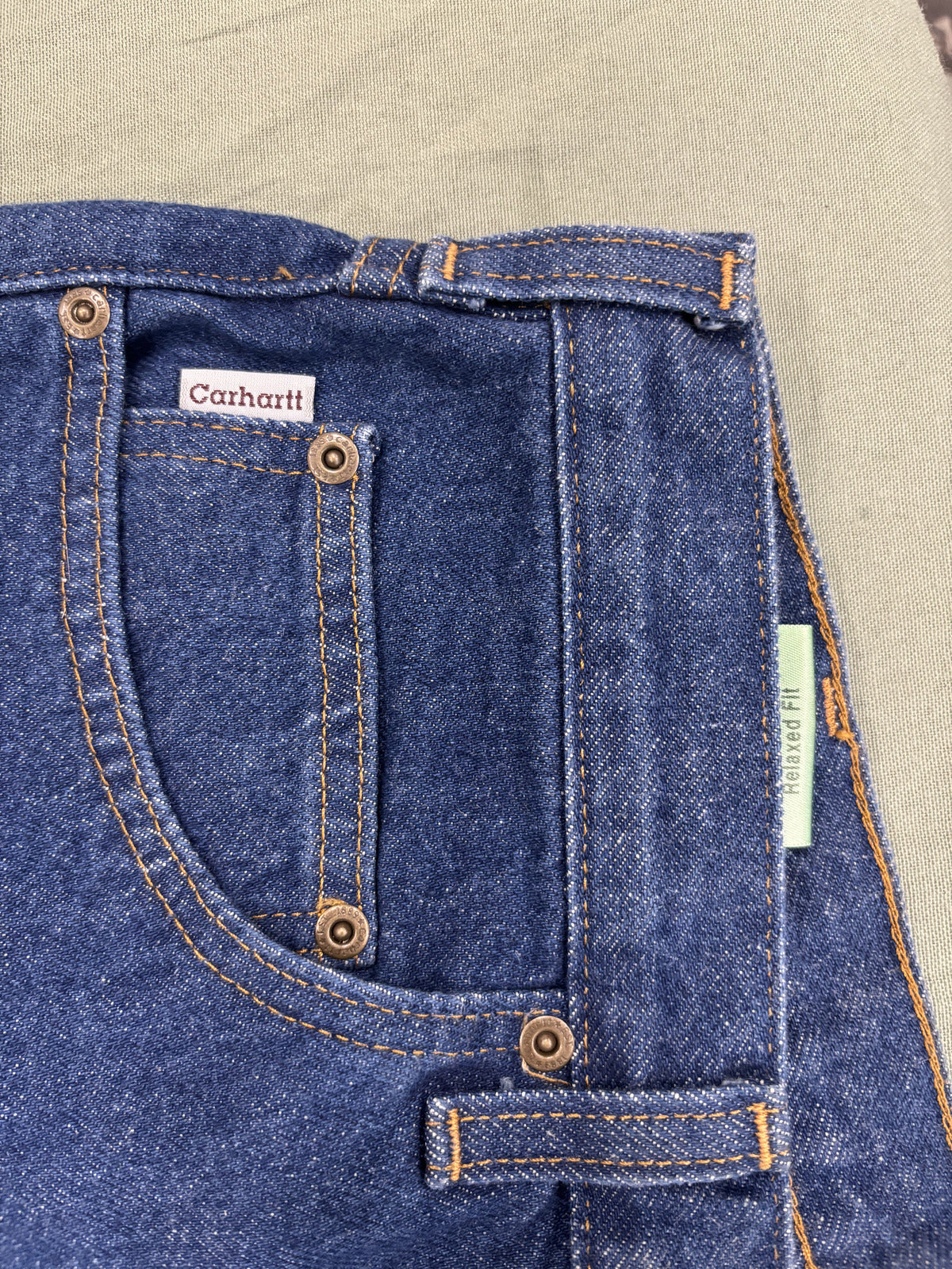 Carhartt Relaxed Fit Blue Denim Jeans Size 32x34