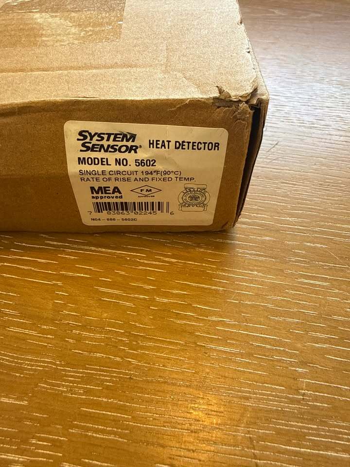 🔥 System Sensor 5602 – Single‐Circuit Heat Detector