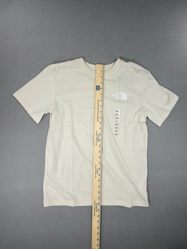The North Face Women's Throwback SS Tee White Dune X-Small