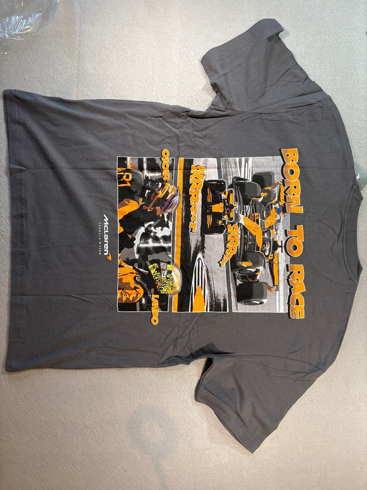 Hollister McLaren Formula 1 Team Born to Race Graphic TShirt