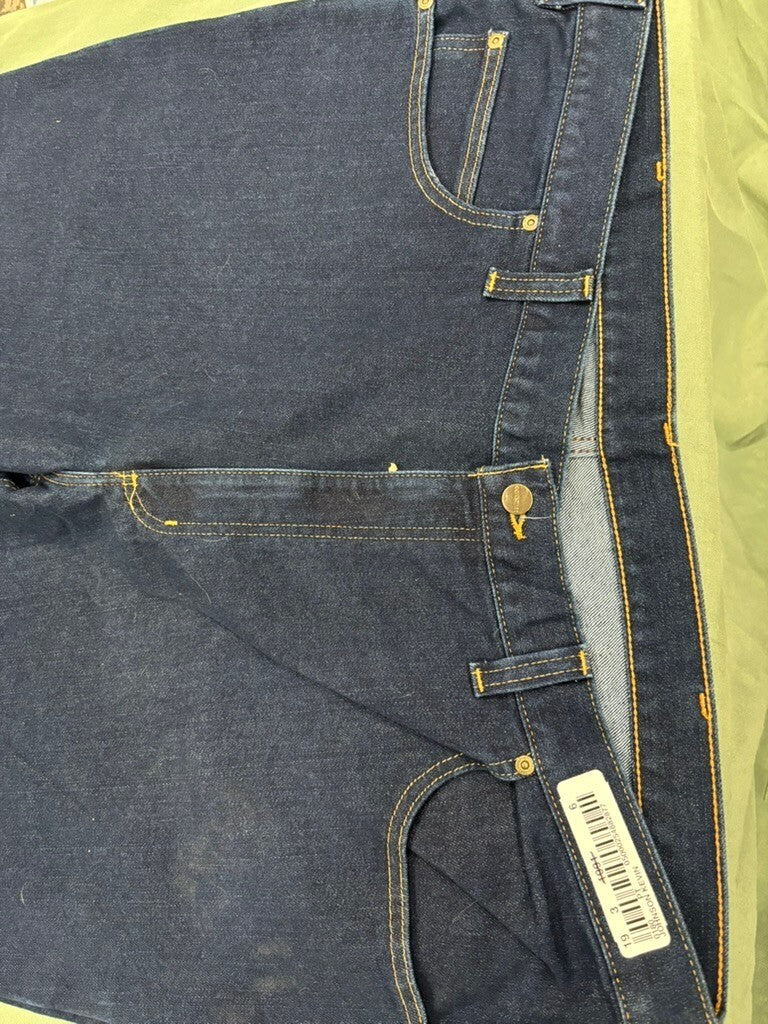 Carhartt Modern Fit Stretch Denim Jeans 44x34 Dark Blue