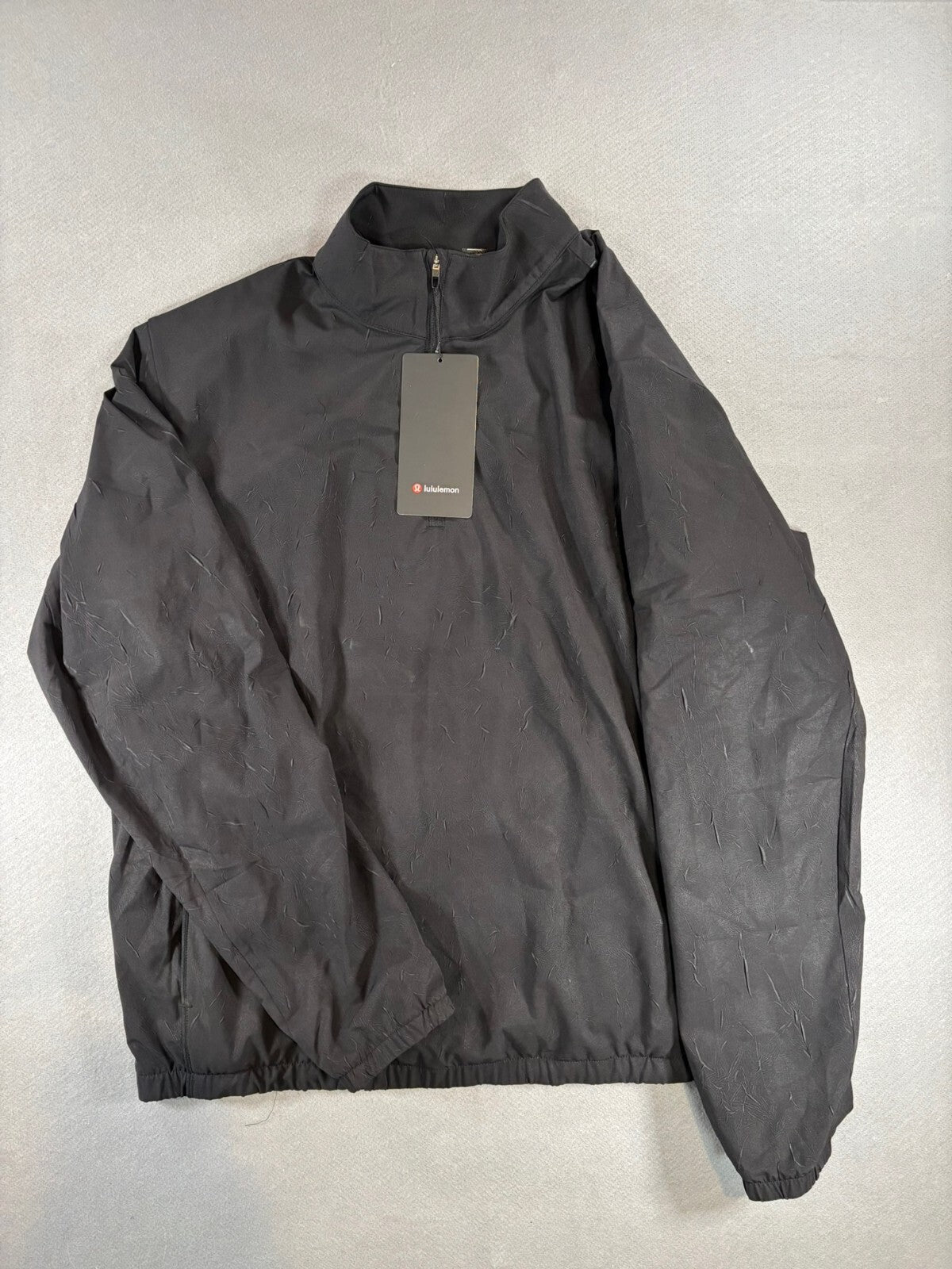 Lululemon Black Half-Zip Pullover Jacket XL