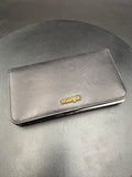Margot Black Leather Long Wallet with Multiple Card Slots