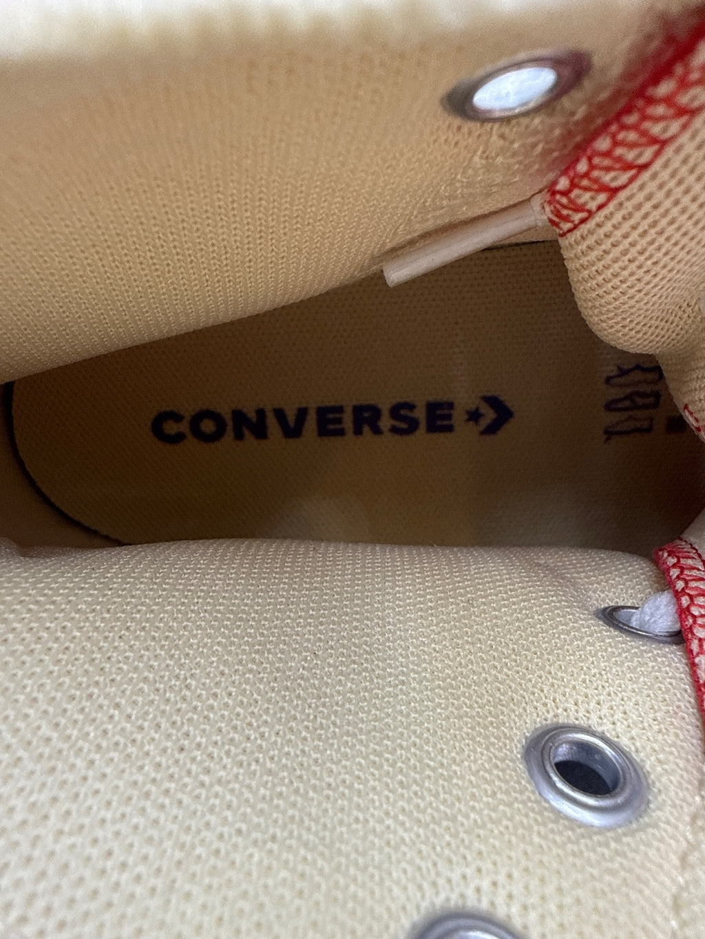 Converse Chuck Taylor All Star High Top Sneakers Red Size 2