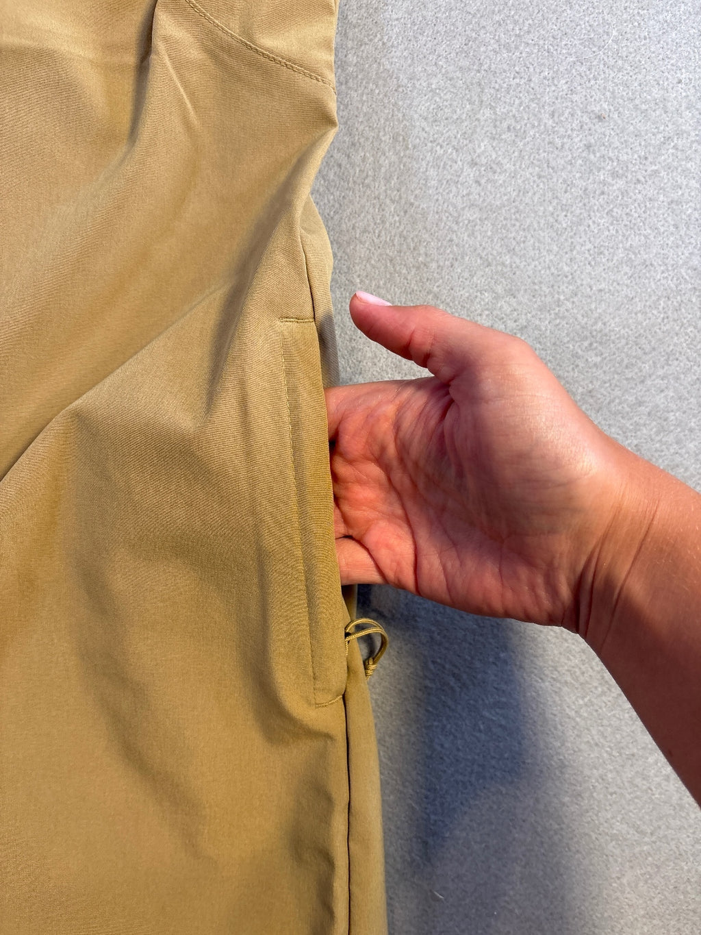 The North Face W Packable Dress in Kelp Tan, XS Regular