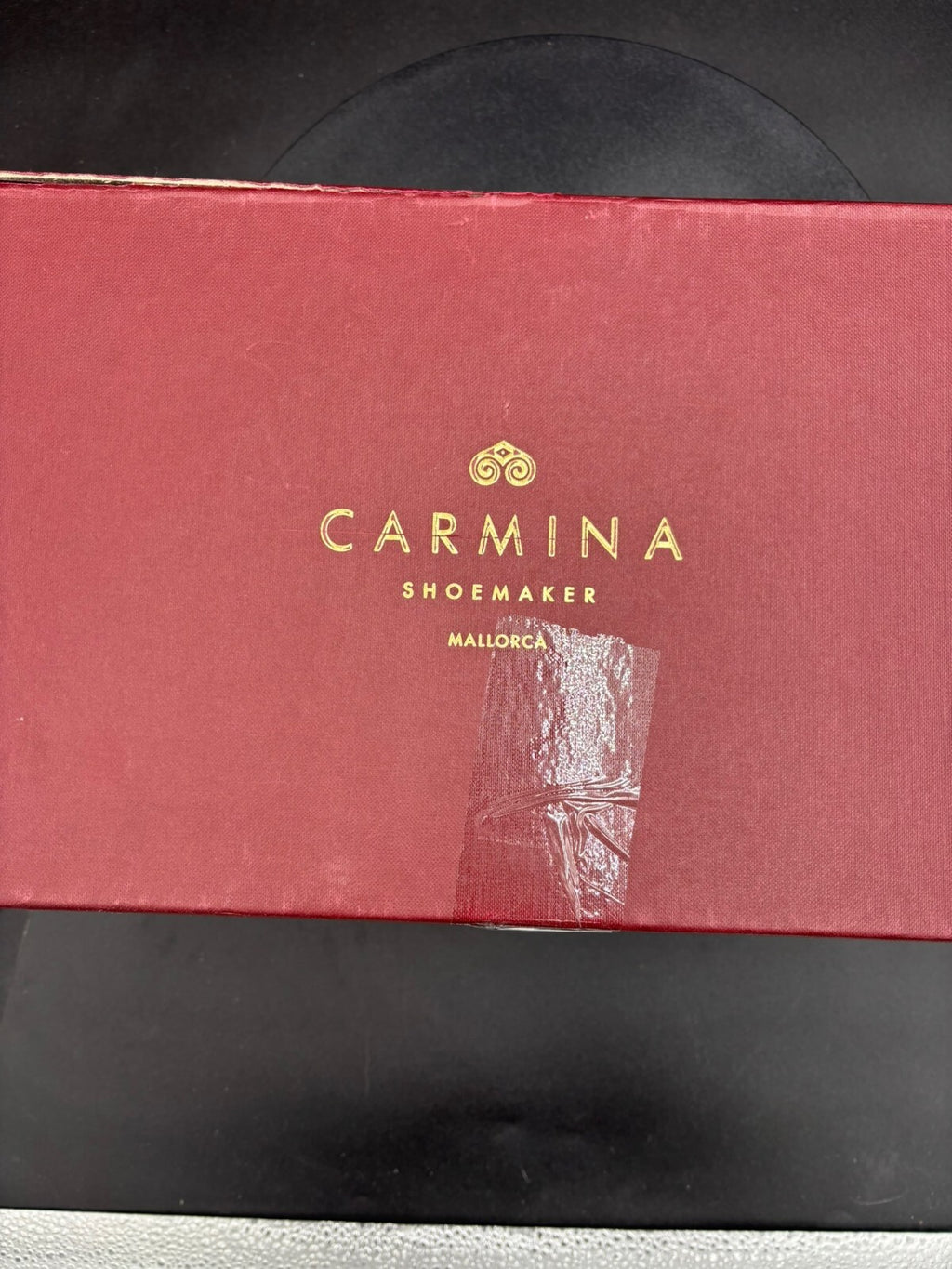 Carmina Black Leather Cap Toe Oxford Dress Shoes Size 11 US