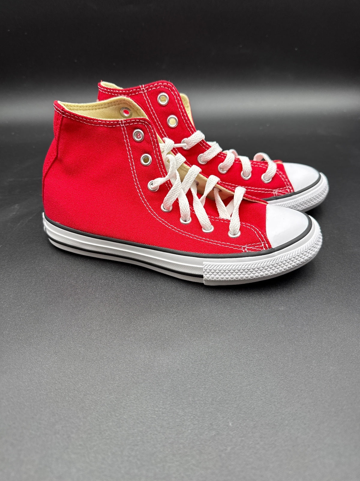 Converse Chuck Taylor All Star High Top Sneakers Red Size 2
