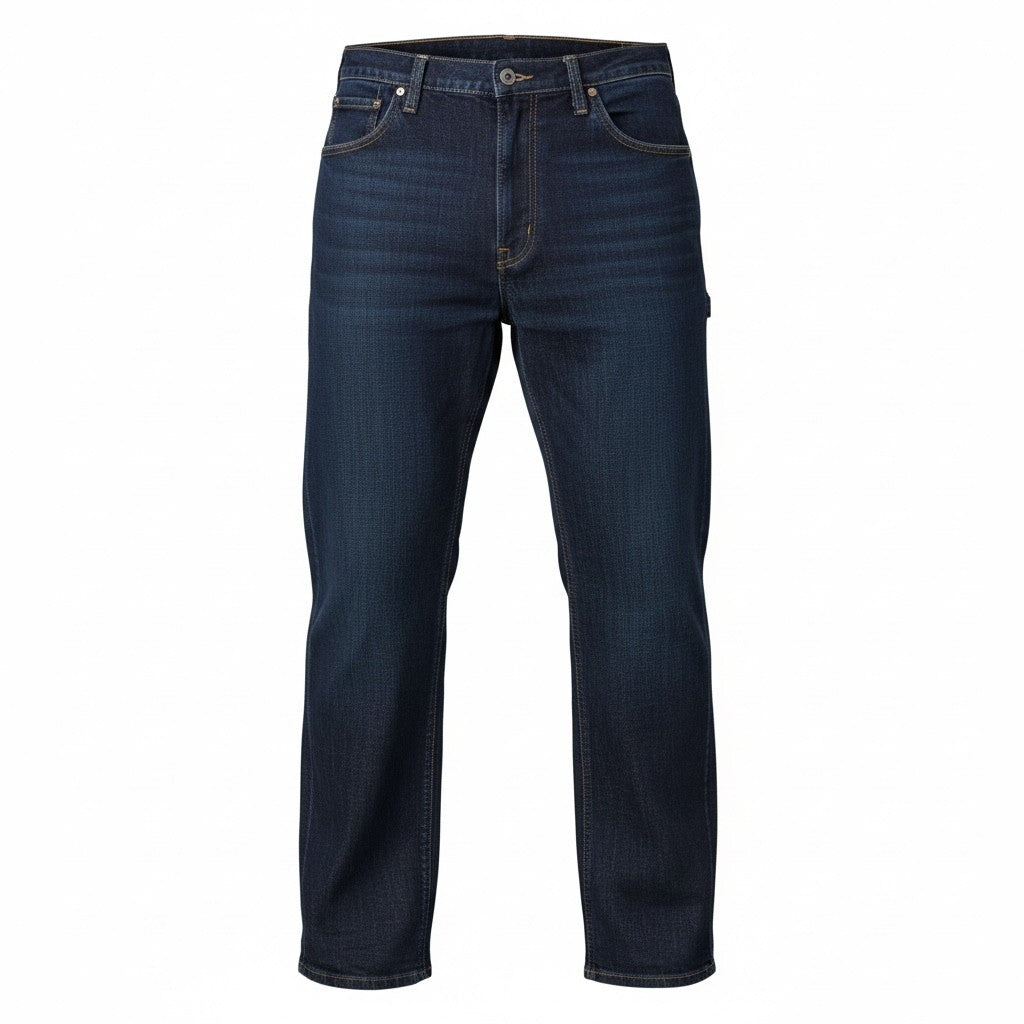 Carhartt FR Men's Denim Work Jeans Size 36x36 Dark Blue