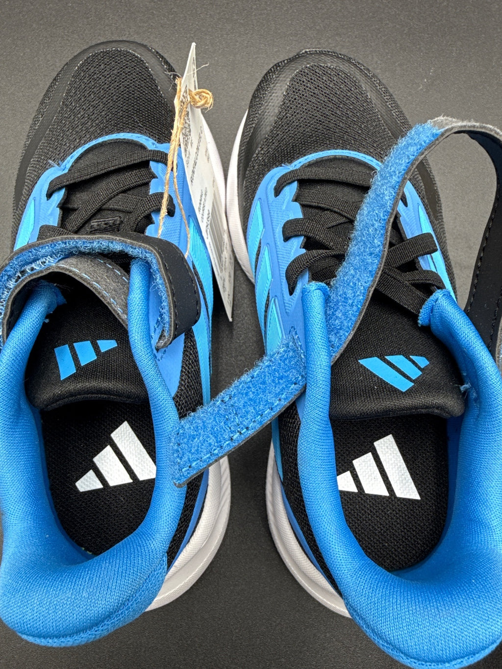 Adidas Runfalcon 5 EL C JP9399 Kids 11K Blue Black NIB