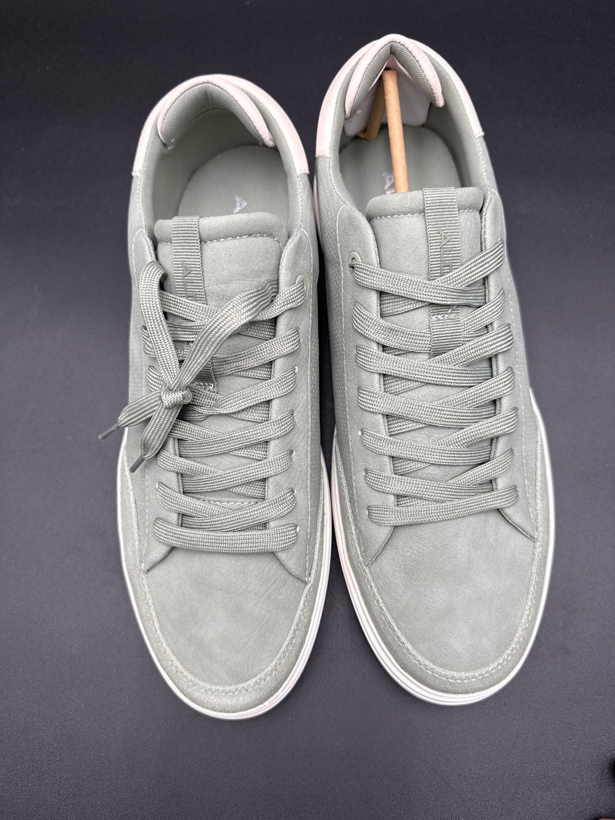 Aldo Sage Green Low Top Sneakers Men’s Size 12 New w/ Box