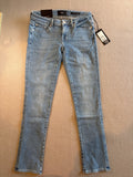 7 For All Mankind Low Skinny Iceflow Jeans Size 27