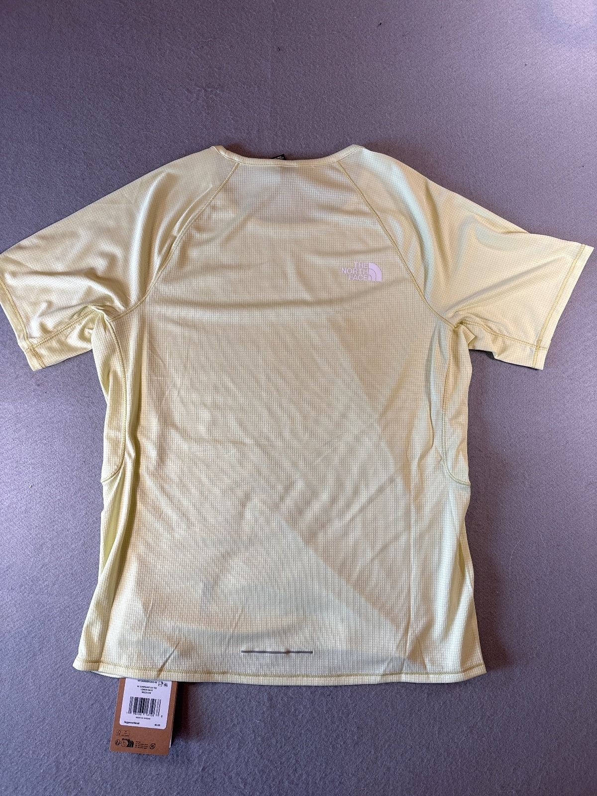 The North Face Women's Sunriser SS Tee Lemon Mist Medium