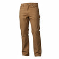 Carhartt Dungaree Fit Work Pants 36x34 Brown Heavy Duty