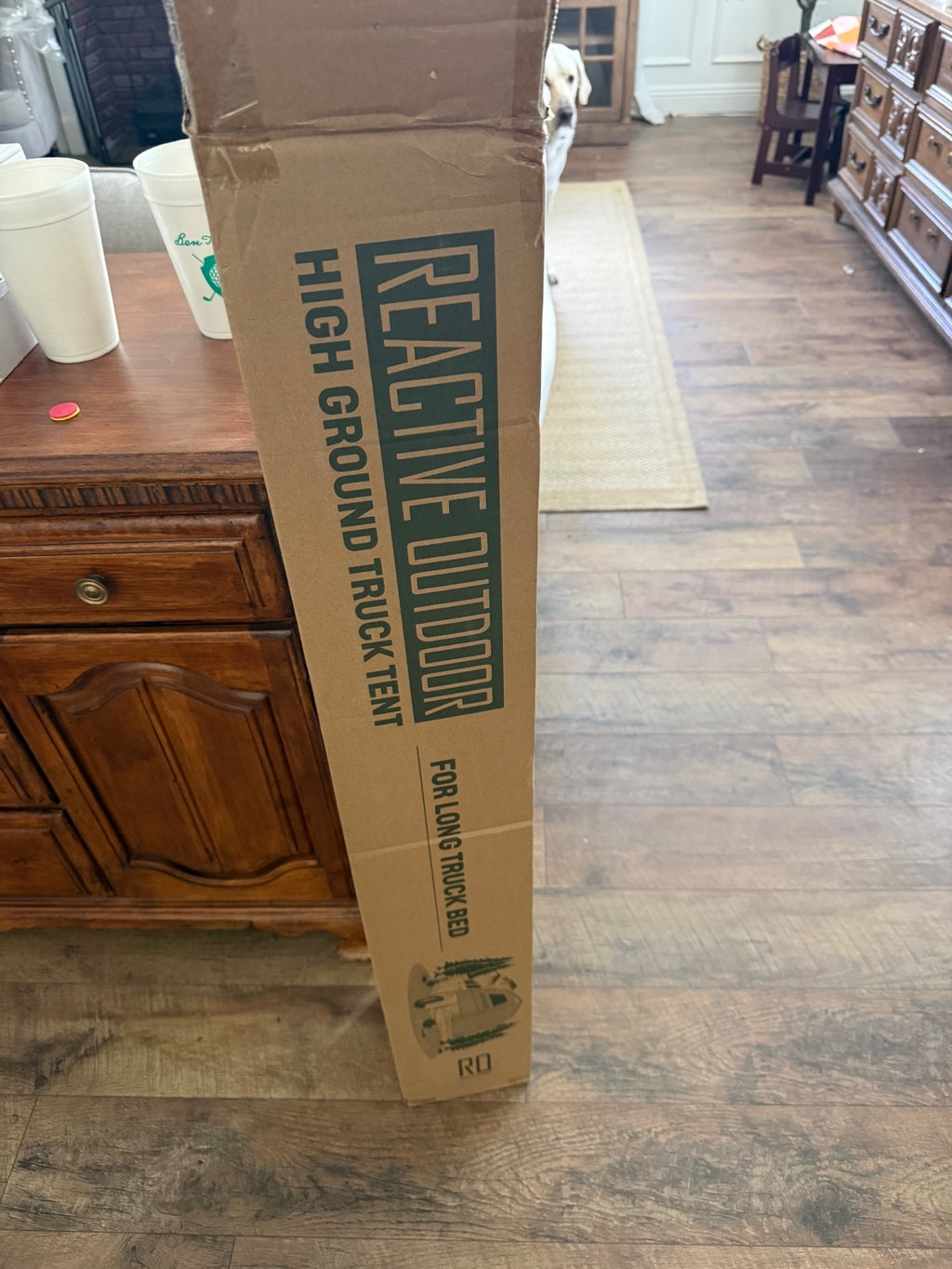 Reactive Outdoor High Ground Truck Tent for Long Truck Bed