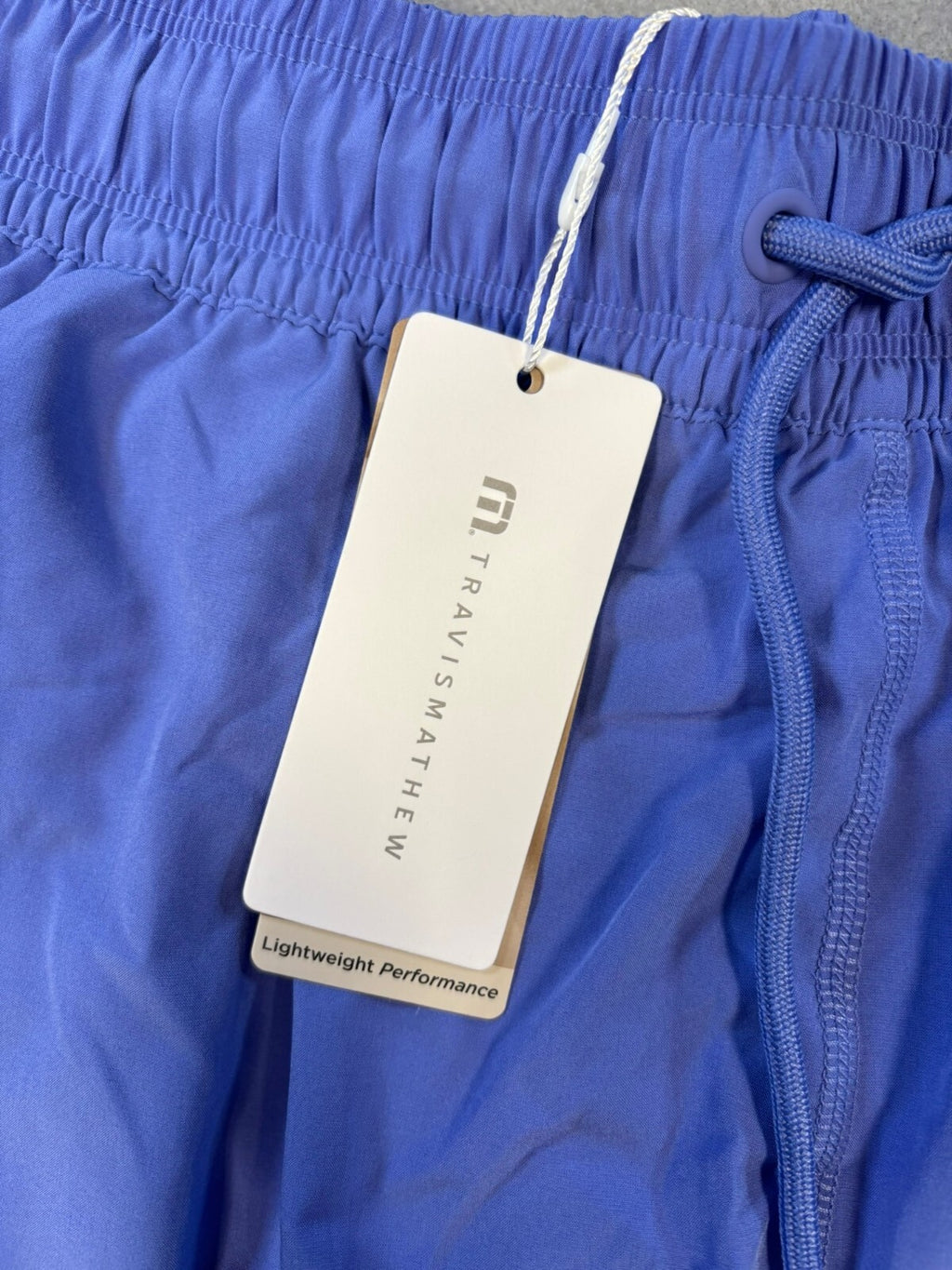 TravisMathew Breeze Blend Challenger Shorts in Blue, Size XS