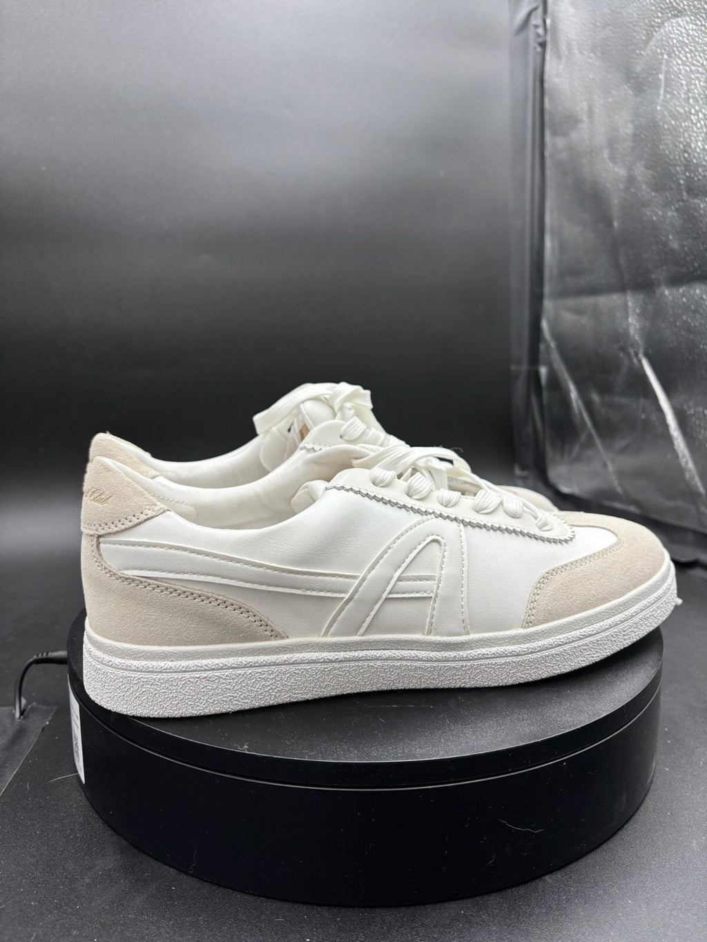 ALDO Club Trainer – White Leather/Suede – Men’s Size 9.5